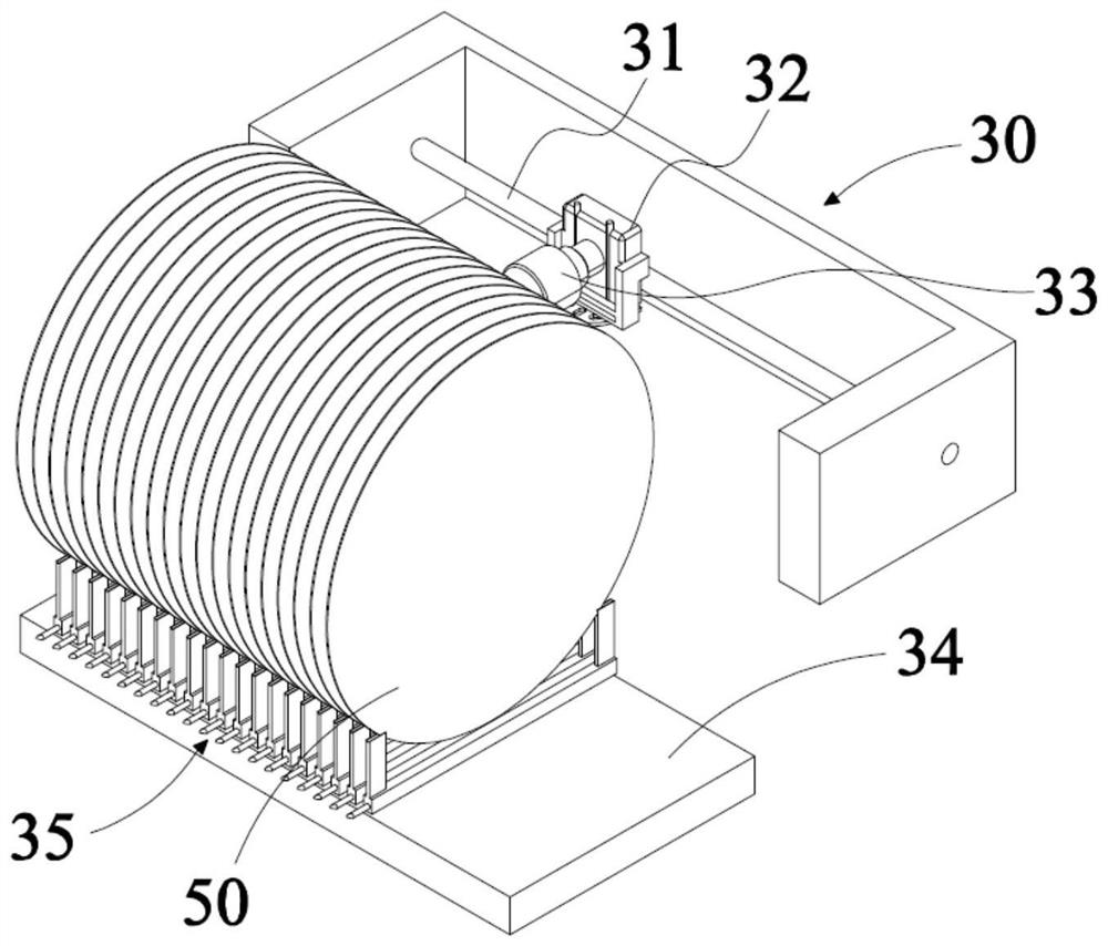 Wafer transmission system and semiconductor equipment