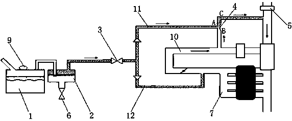 Diagnosis method of desorption flow in carbon canister high load desorption pipeline