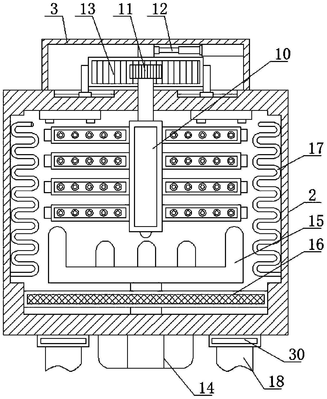 Chemical-adding drip irrigation device for agriculture