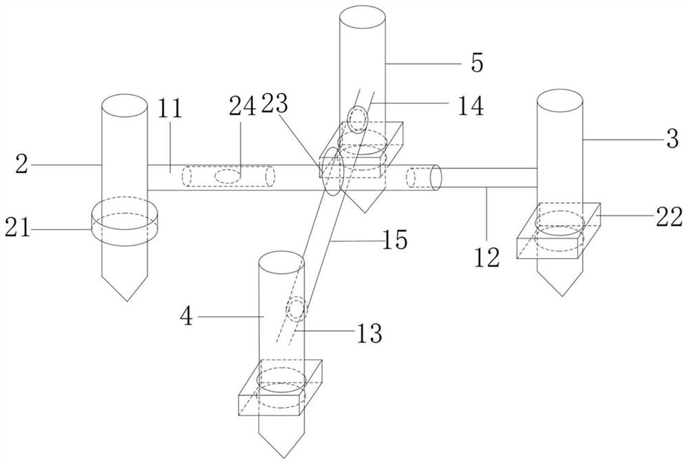 Leveling inspection and calibration device for mouse stereotactic skull