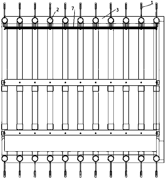 Tunnel lining structure with steel tube concrete as skeleton and slip-form construction method