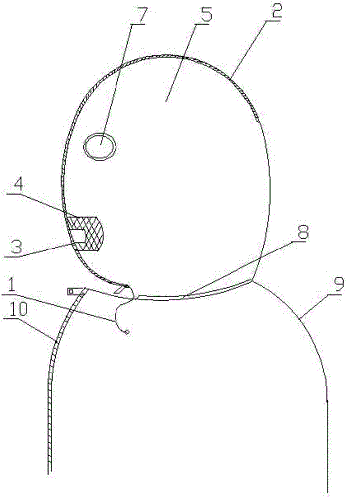 Heavy air pollution protective clothing