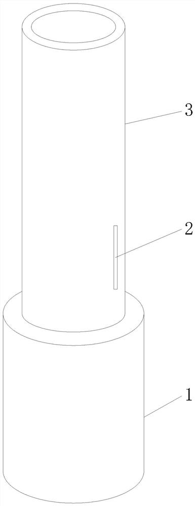 Novel environment-friendly launching nitrate material and proportion thereof