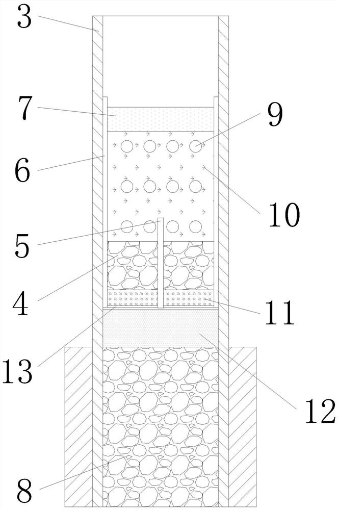 Novel environment-friendly launching nitrate material and proportion thereof