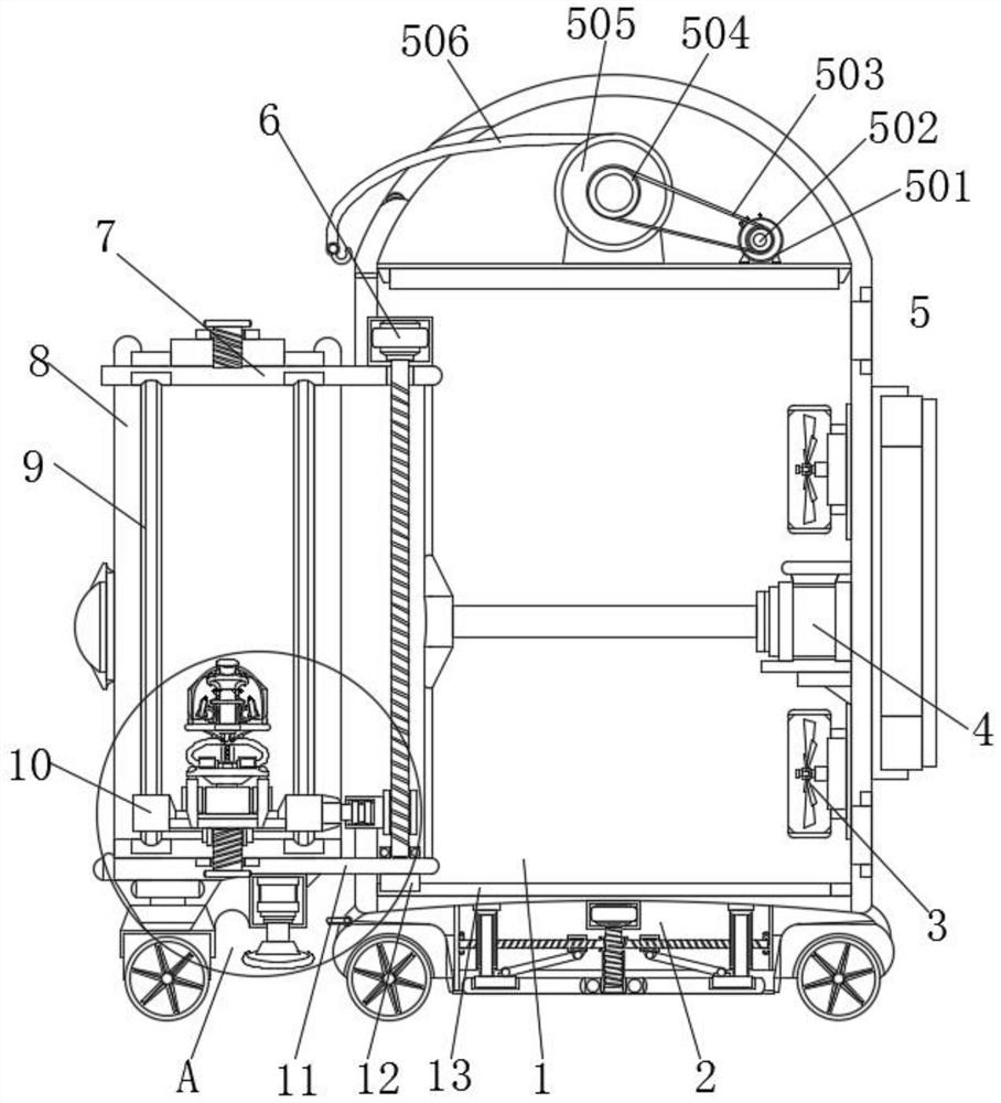 Stably-placed can bottom code spraying detection machine for food processing