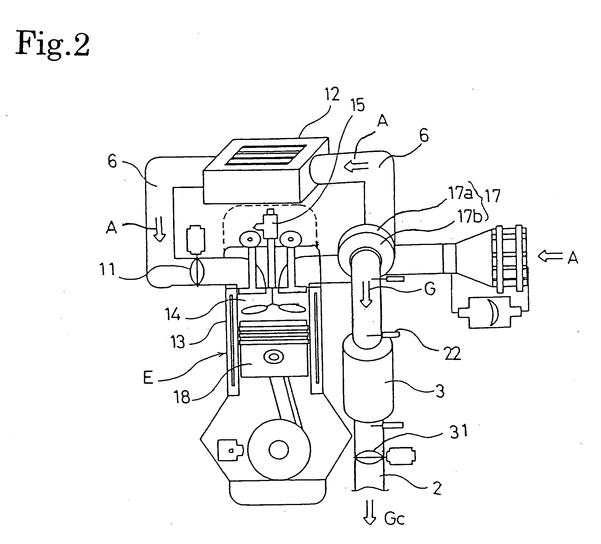 Exhaust gas purifying system