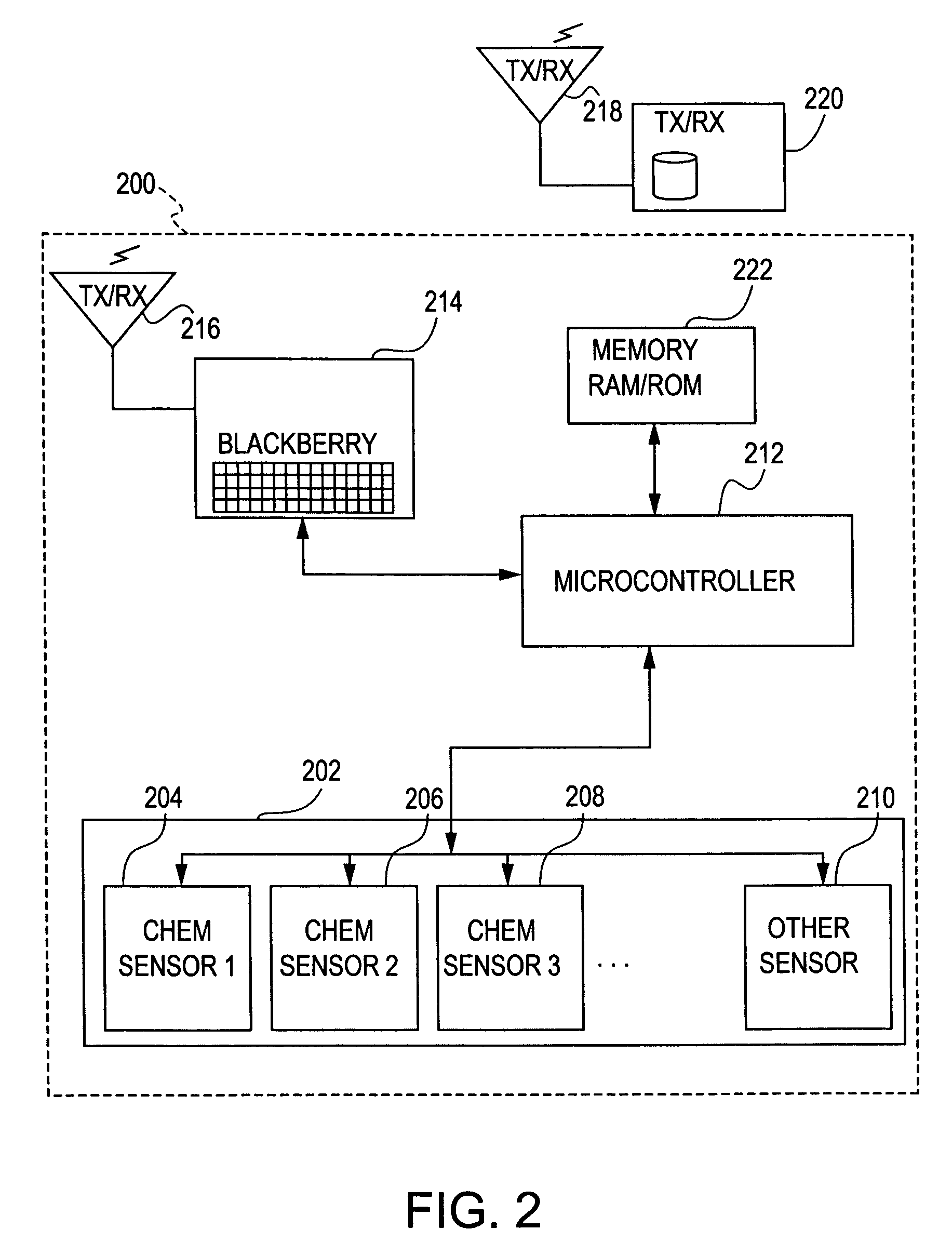 System and method for monitoring environmental conditions