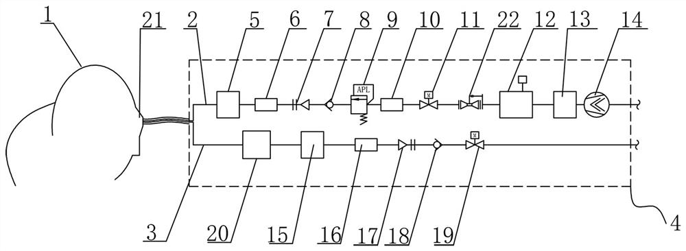 Multi-parameter respiratory training device and respiratory training method