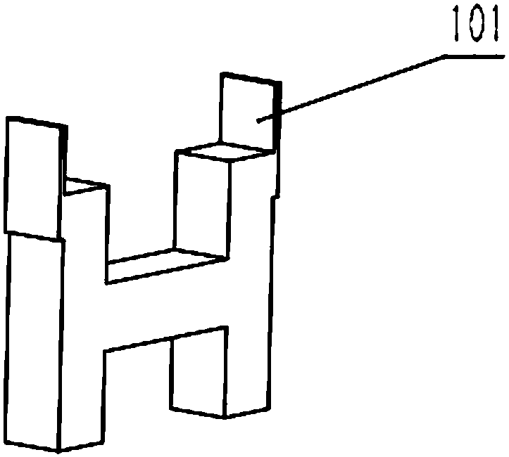 Oil drum carrying handle installing device capable of sorting oil drum carrying handles