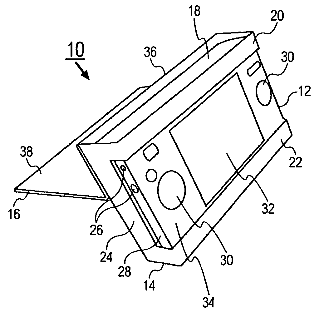 Pouch with integrated stand