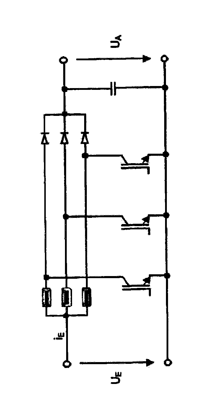 High-power DC voltage converter