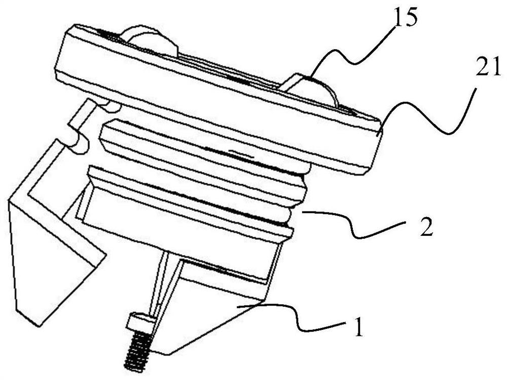 Device of preventing screw from inclining