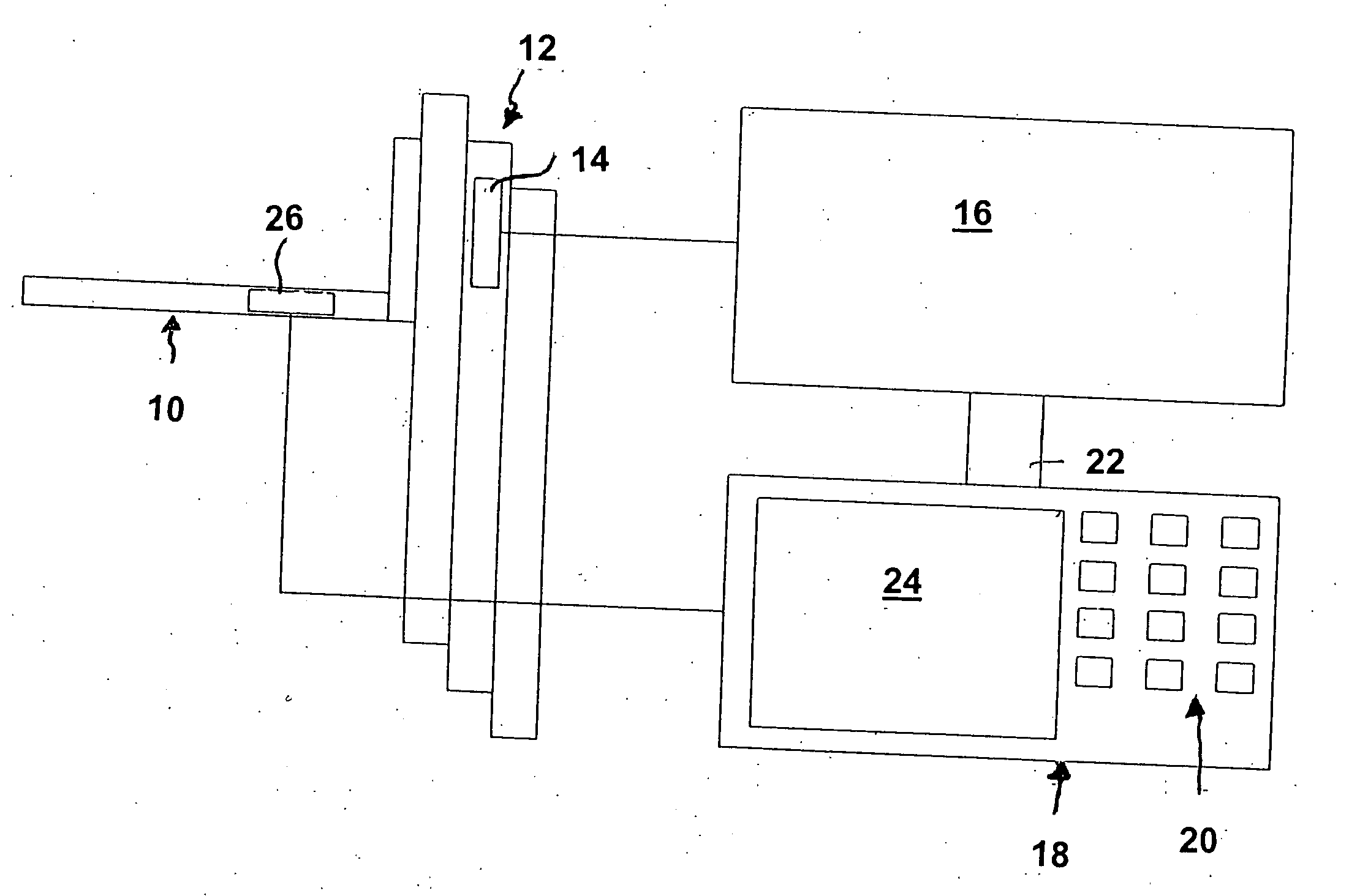 Device for aiding stacking and unstacking for a stacker truck