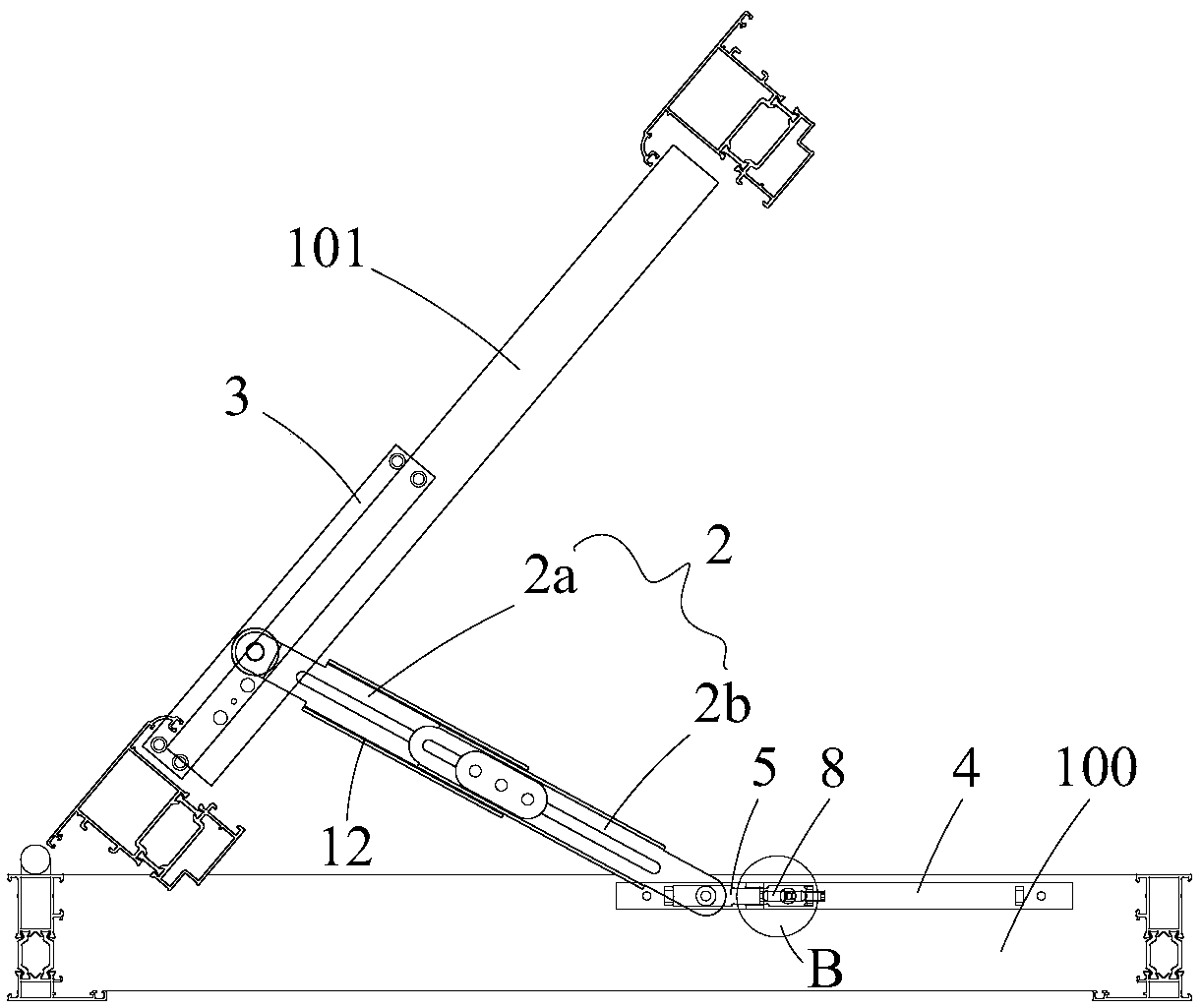 Temperature-sensing fireproof window closer