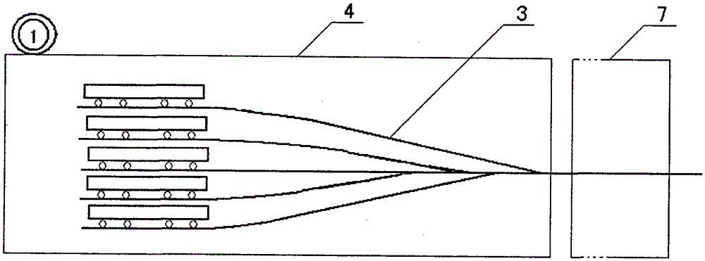 Rail Transit Combined and Separated Transport Method