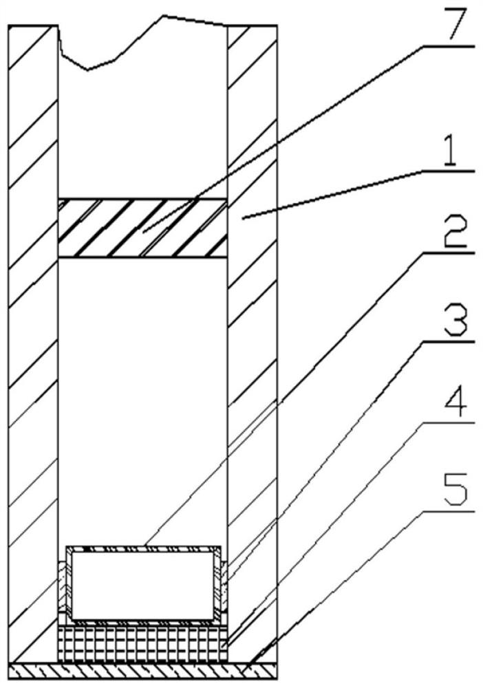 Negative-pressure hollow glass, manufacturing method and application