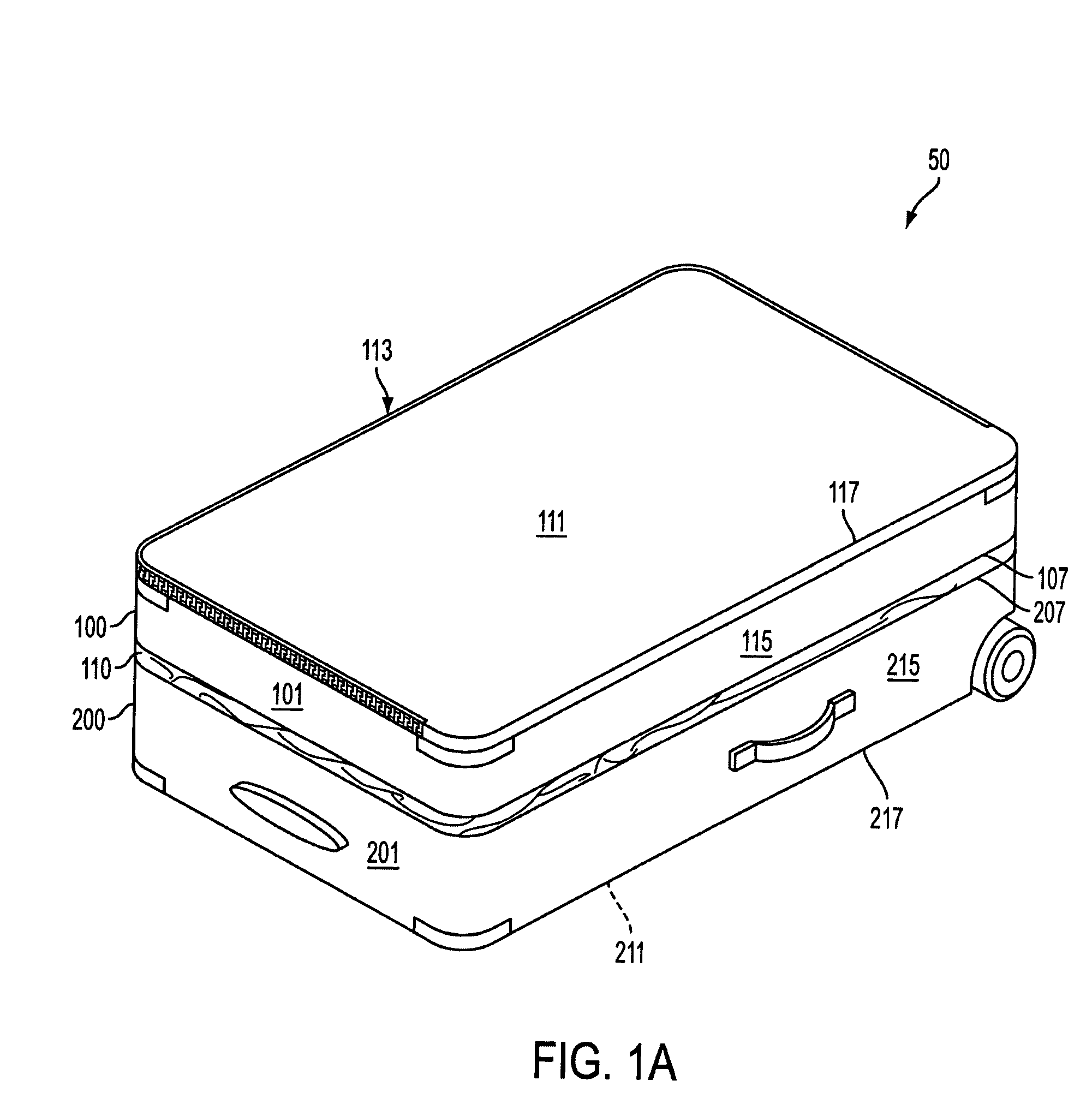 Expandable luggage and expansion mechanism