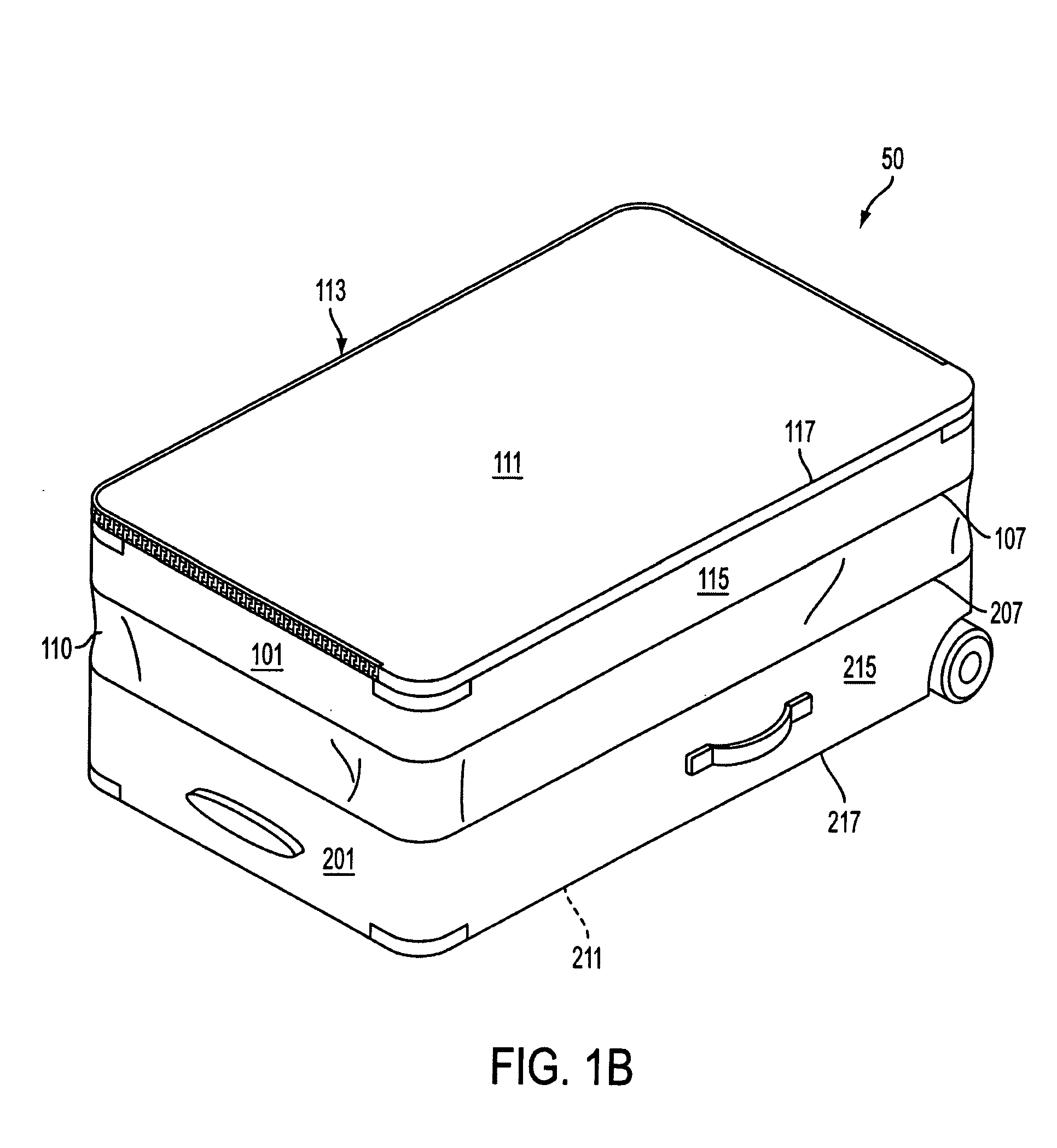 Expandable luggage and expansion mechanism