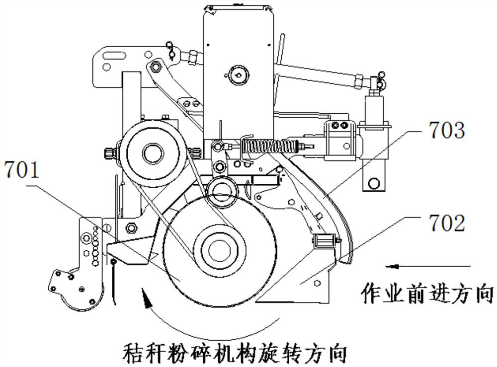 Soil Throwing Device and Planter after Sowing Wide Seed Belt