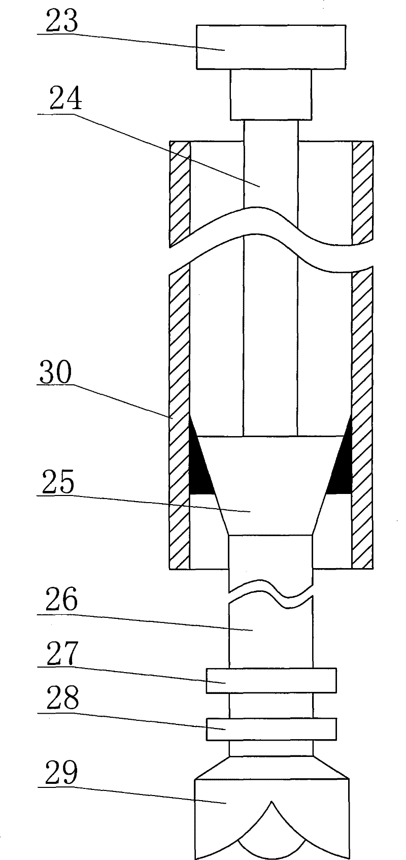 Tail pipe well drilling and well completion technique