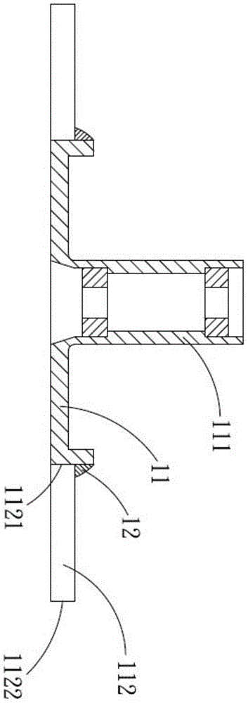 Fan salt spray proofing structure and fan frame with same