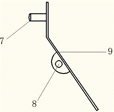 One-key dropping-type mine vehicle device