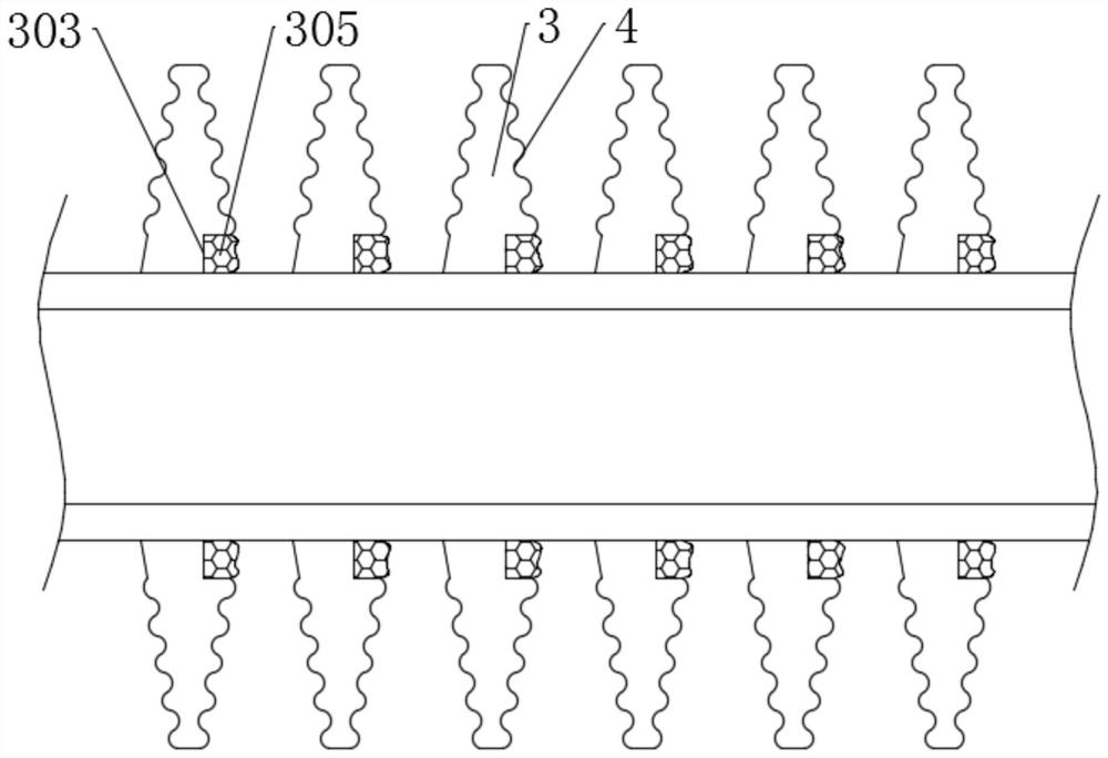 A high-efficiency heat exchanger with shy airfoil fins