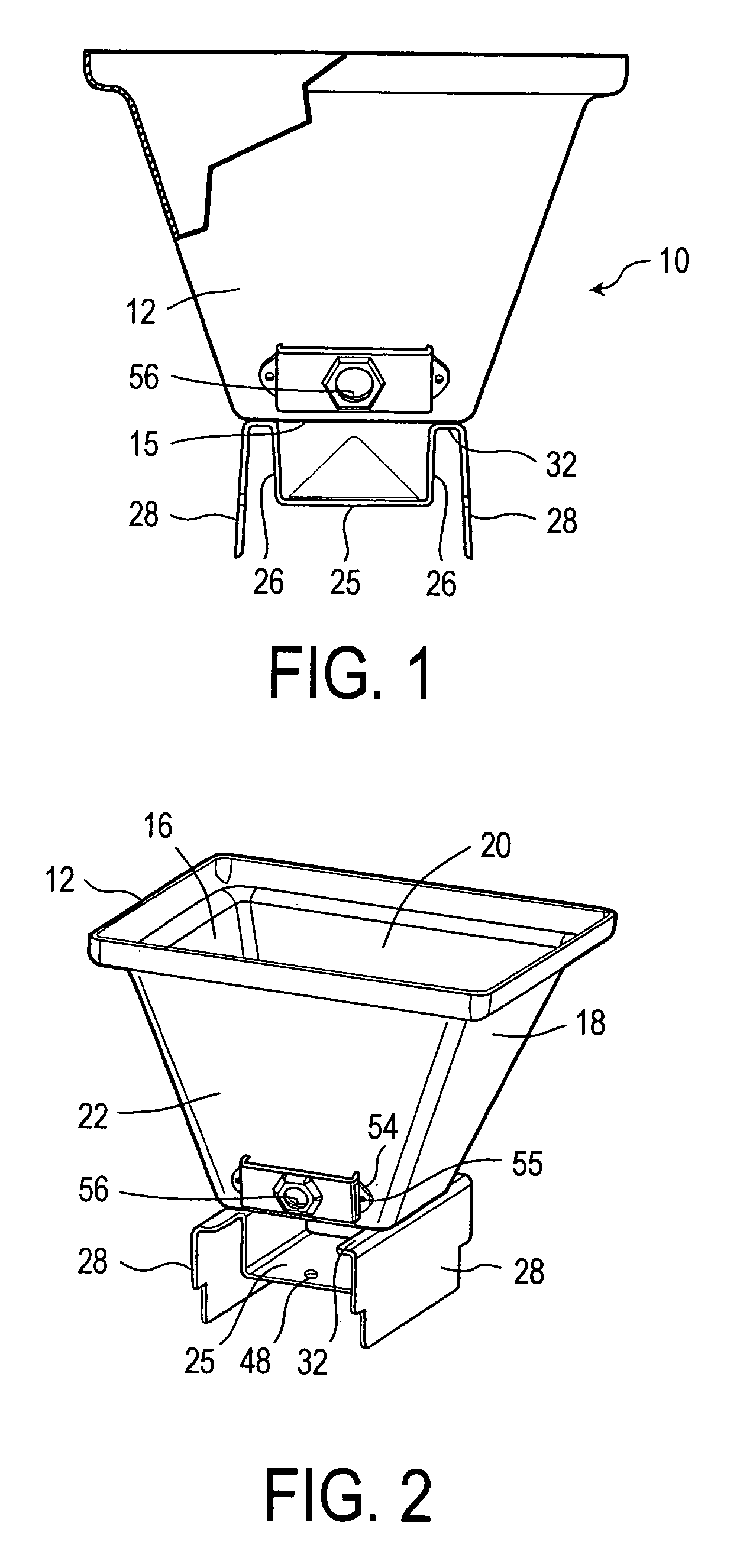 Hopper apparatus and method for application of joint compound to corner beads