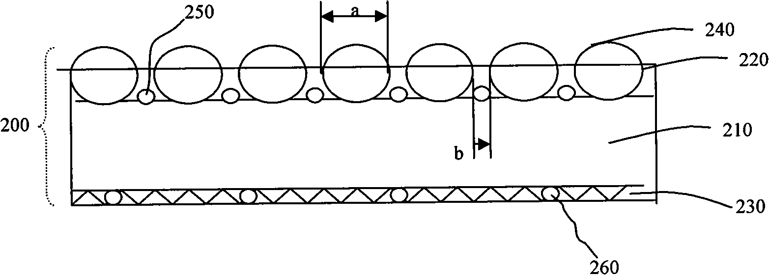 Optical diffusion thin film and LCD device using the optical diffusion thin film