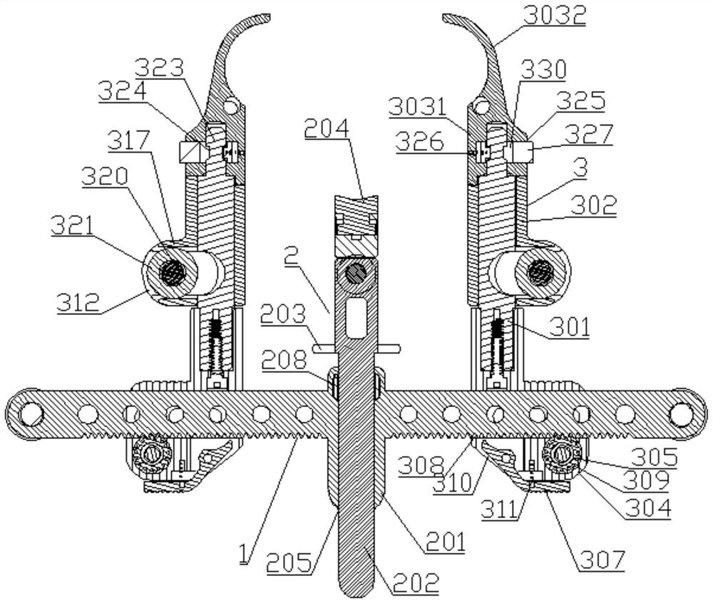 Distraction device for minimally invasive surgery