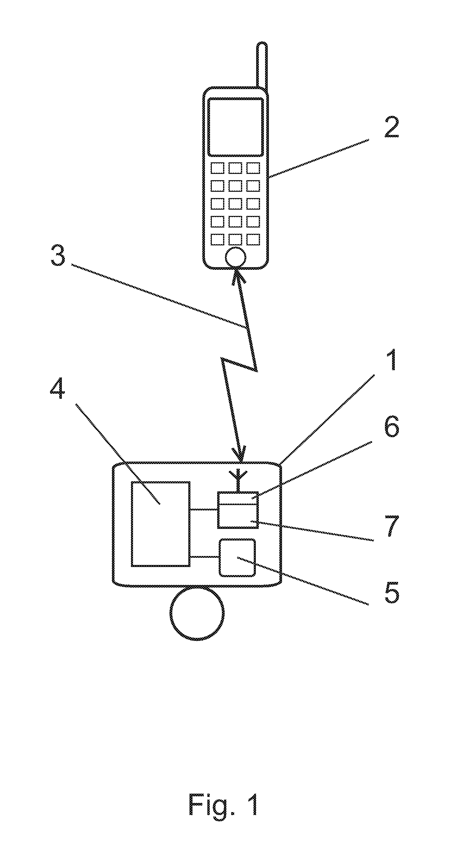 Method, connection and data carrier to perform repeated operations on the key-board of mobile communication device