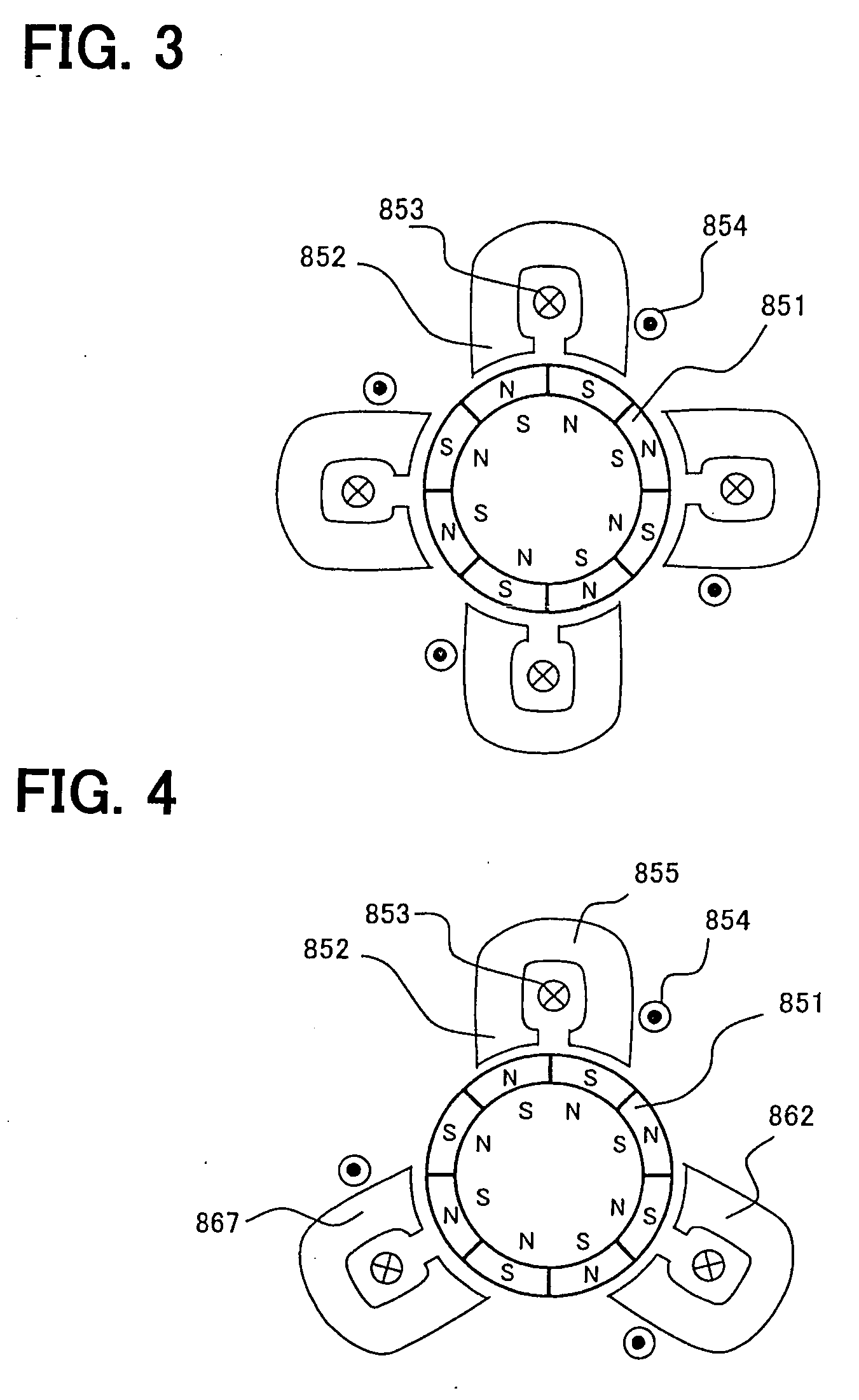 Ac motor and control unit thereof