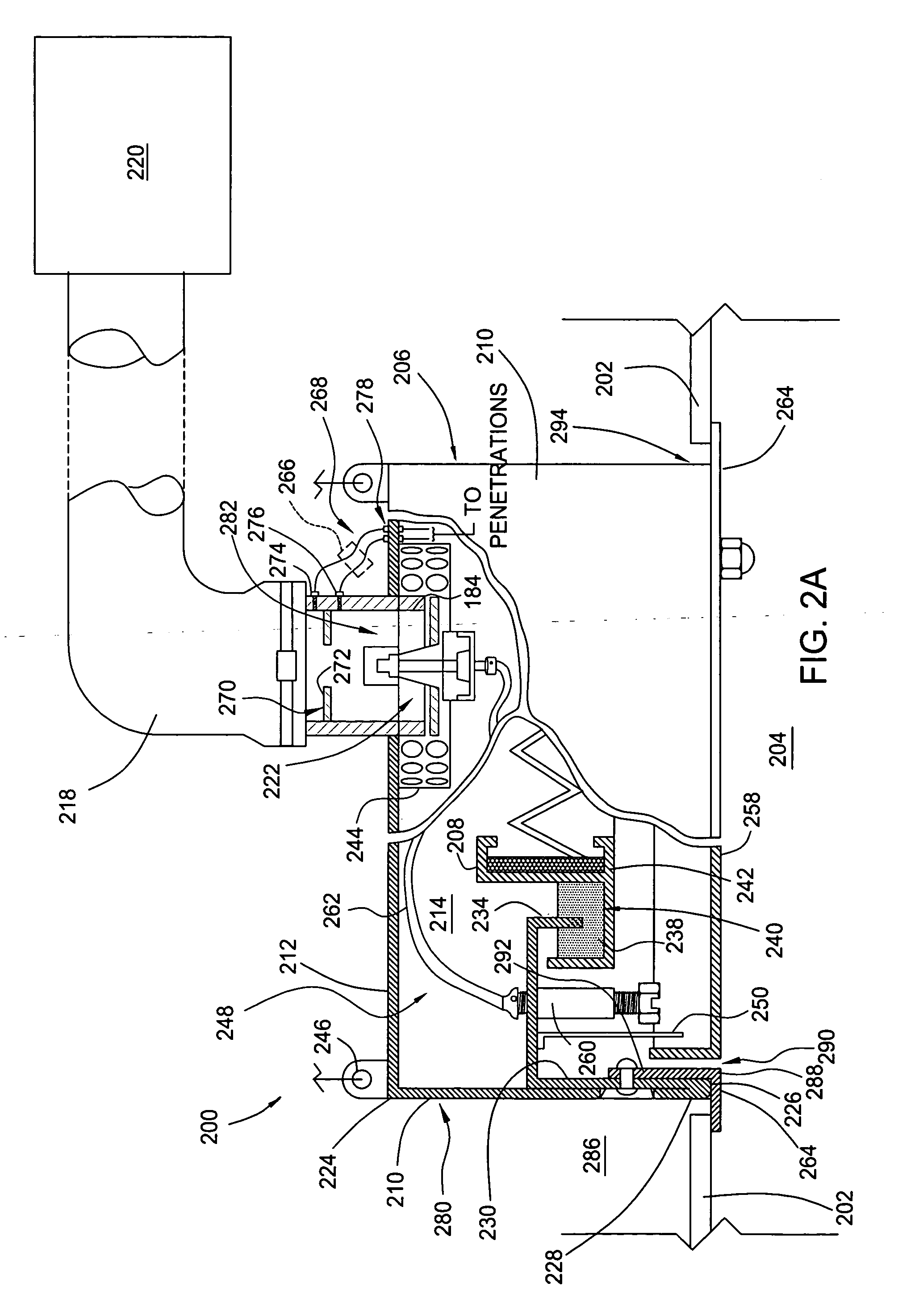 Filter module with flow control