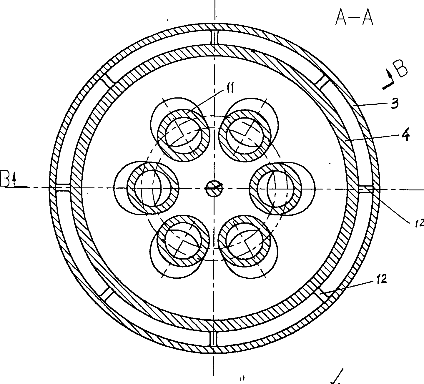 Spraygun for splashing slags to protect converter and its splashing method