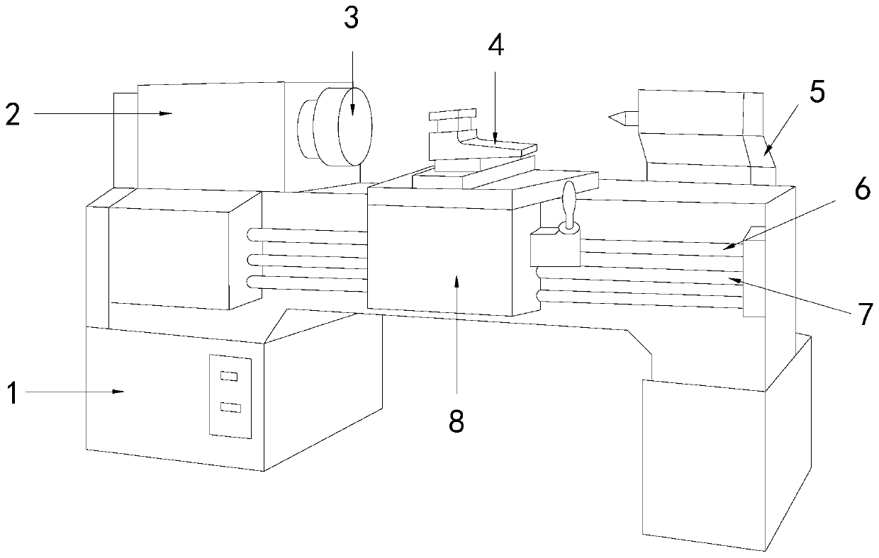 Numerical control horizontal lathe equipment