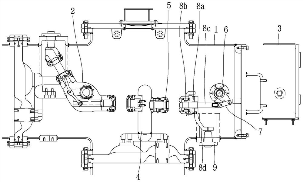 High speed earthing switch of gas insulated switchgear