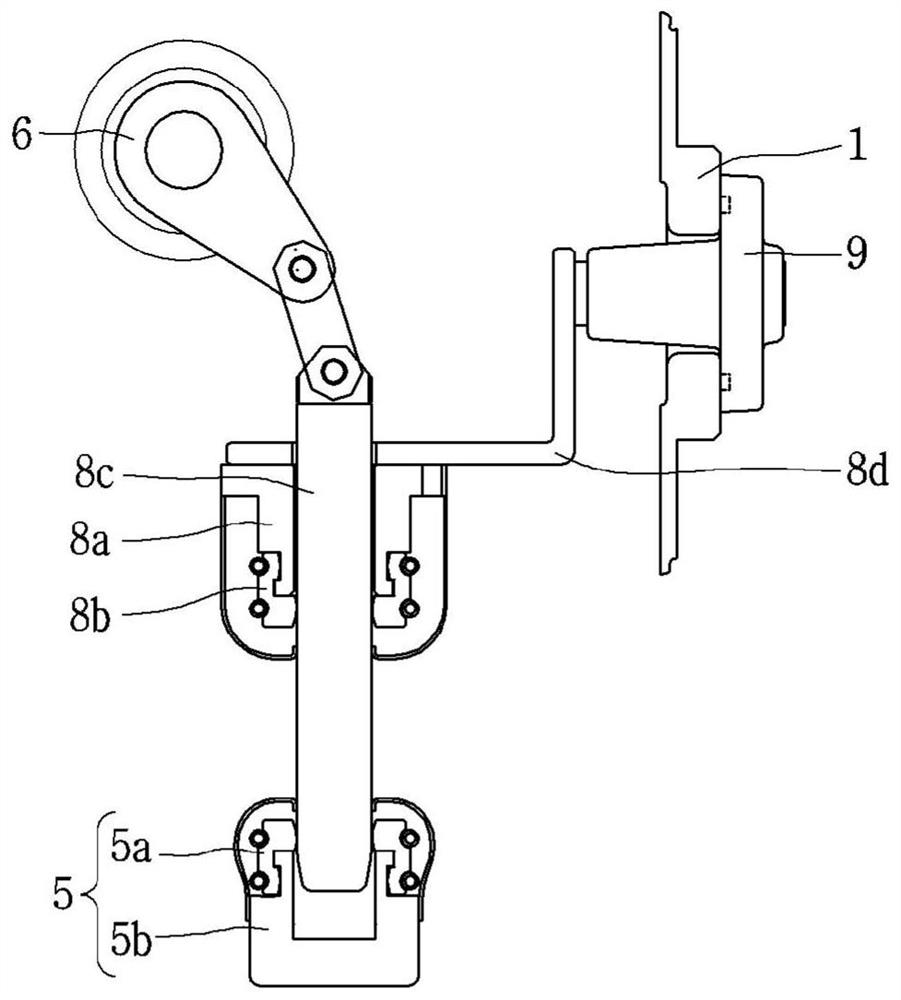 High speed earthing switch of gas insulated switchgear