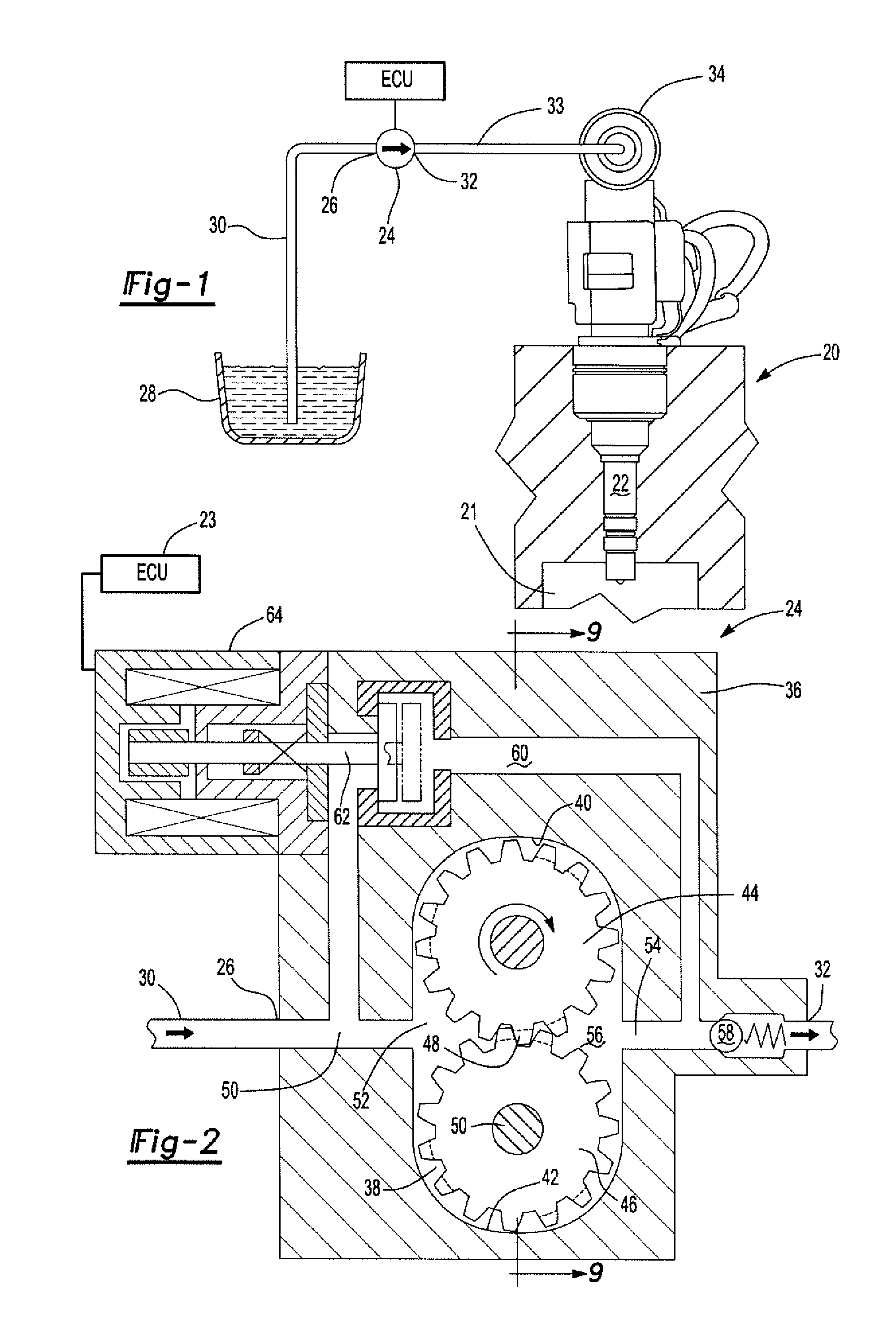 Fuel pump for an internal combustion engine