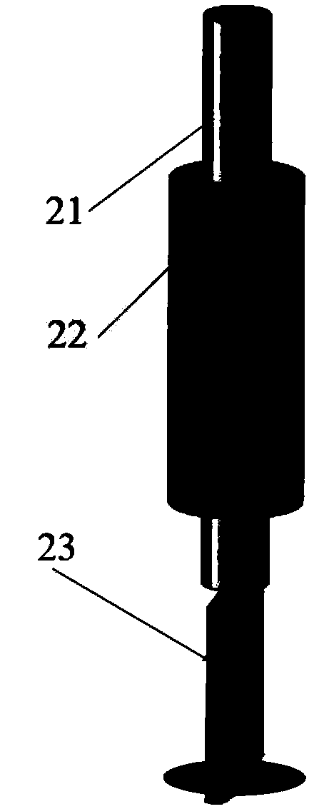 Method and device for testing electrochemical corrosion resistance of pole sealant