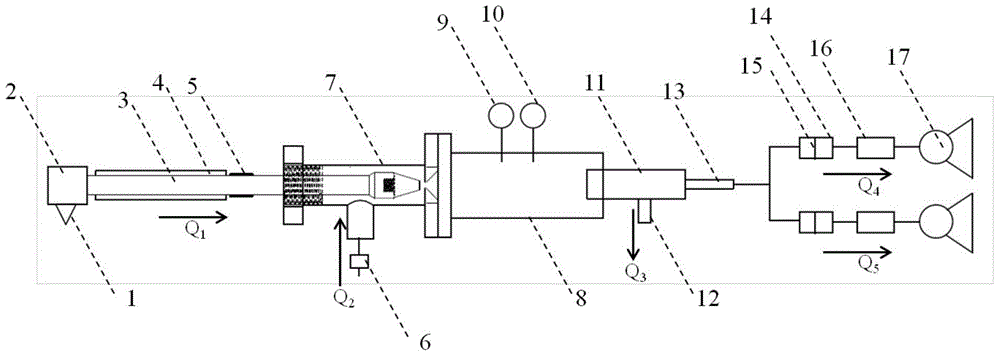 Sampling system suitable for sampling fine particles in fixed-source droplet-containing flue gas