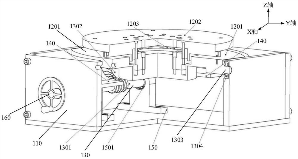 Top combination polarity testing device and use method thereof