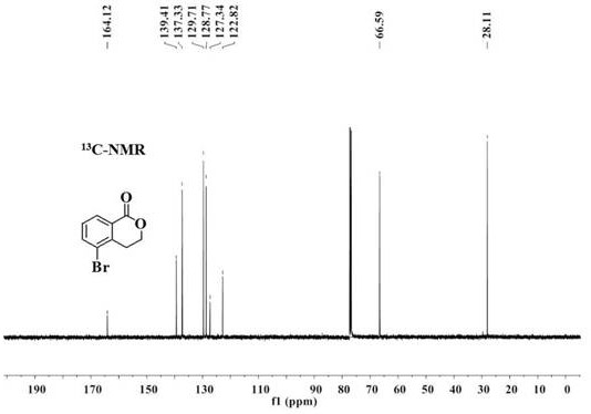 A kind of process method for preparing 5-bromoisochroman-4-one without catalyst method