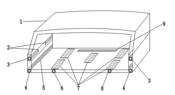 Multifunctional efficient environment-friendly loading-unloading machine