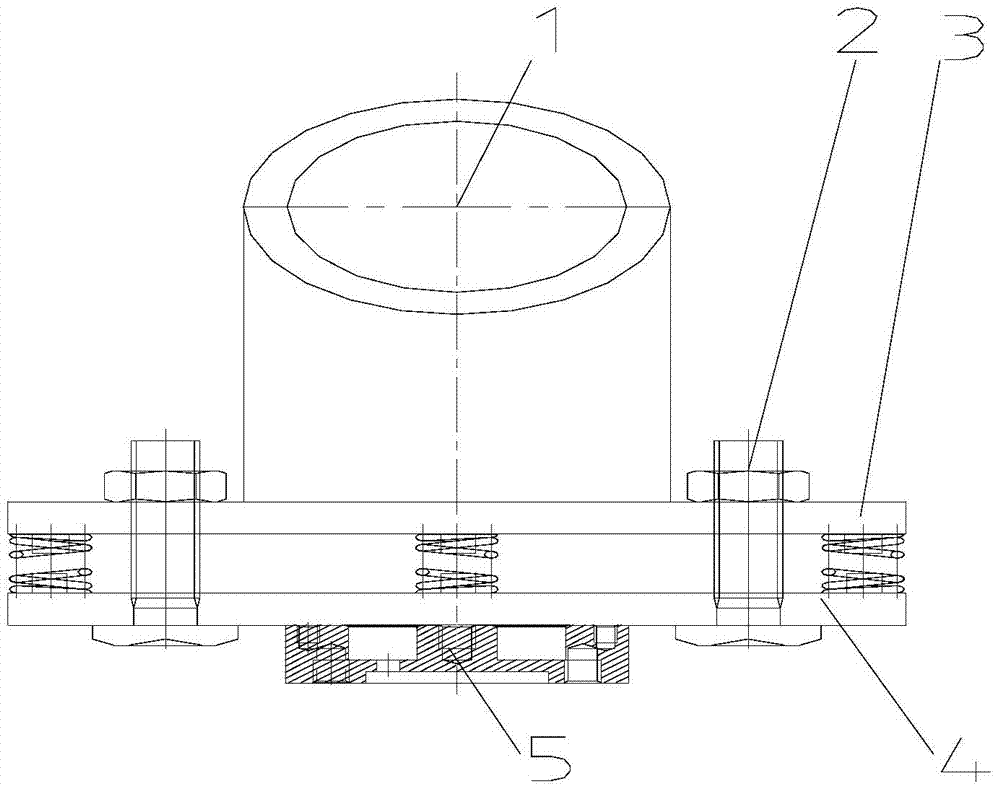 Electromagnet lifting sling of paint spraying device of railway train coupler part