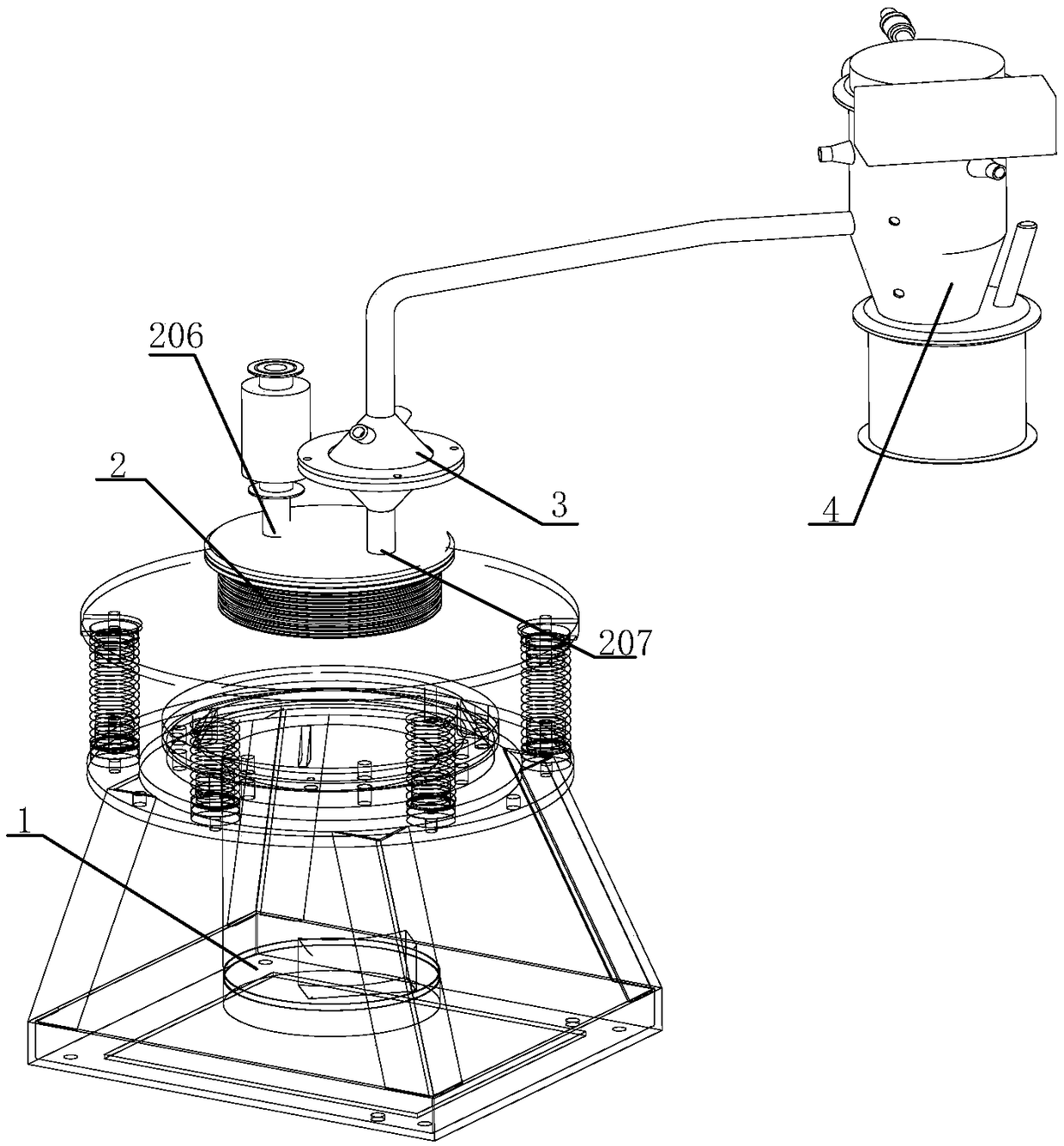 Grinding type pulverizer