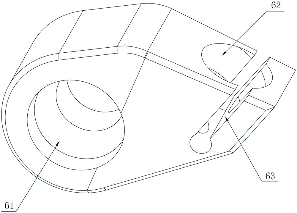 Milling cutter with anti-fly structure