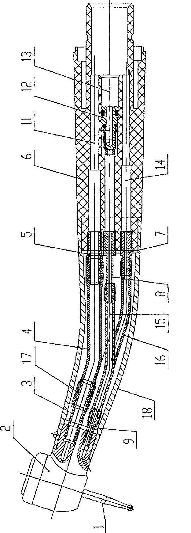 Disposable high-speed turbo dental-drill hand-device