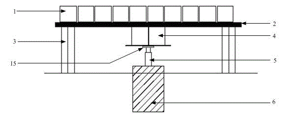 Stress application system for large-tonnage static load tests