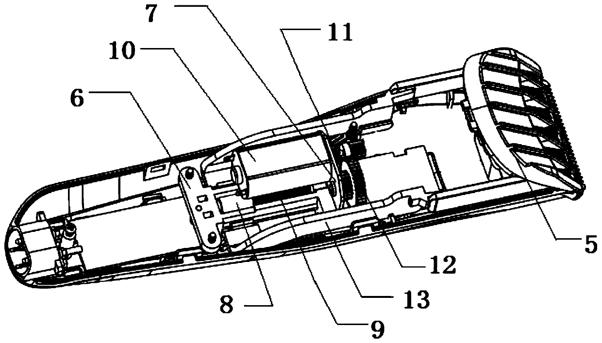 Electric hair cutter and control method thereof