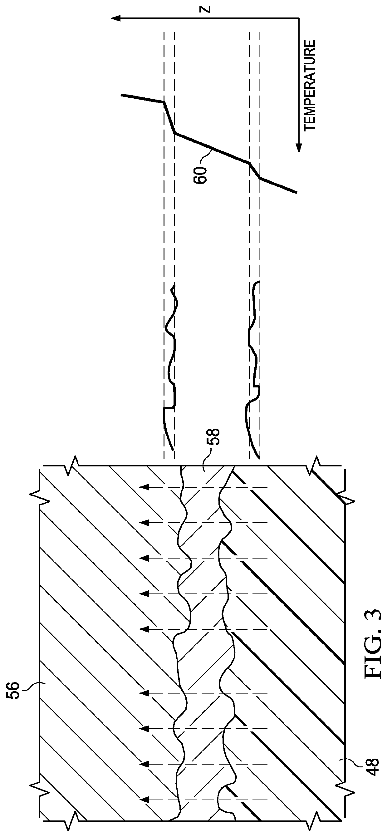 Information handling system low form factor interface thermal management